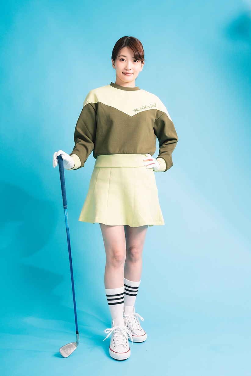 SET-UP　Pullover×MiniSkirt　
