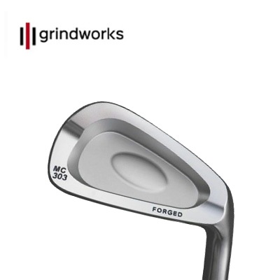 ����Ź�ϰ¿�����������Ź�Ǥ����ϥ���ַϥإå� grindworks MC303 Forged Cavity Black Iron �������� ��HEAD #6-#PW ��5�ĥ��åȥ��饤��ɥ����