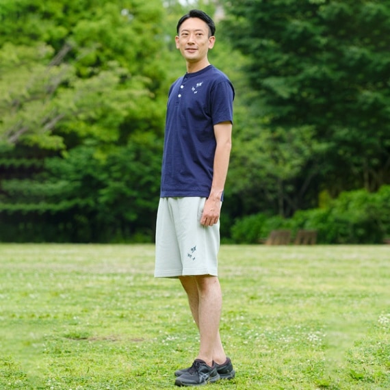 夏も快適セットアップ3点セット【ヘンリーT】