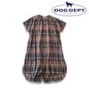 【在庫限り】DOG DEPT チェックフレンチギャザーワンピース