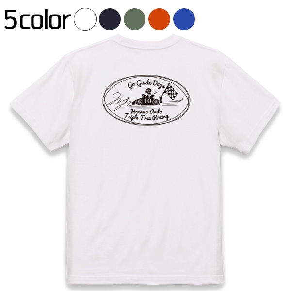 HAZAMA ANDO Triple Tree Racing とのコラボTシャツ