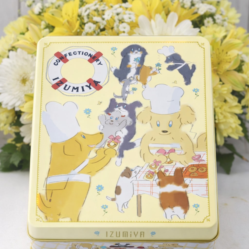 アレンジメント&クッキーの贈り物