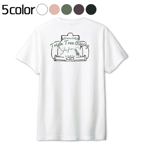 HAZAMA ANDO Triple Tree Racing コラボTシャツ