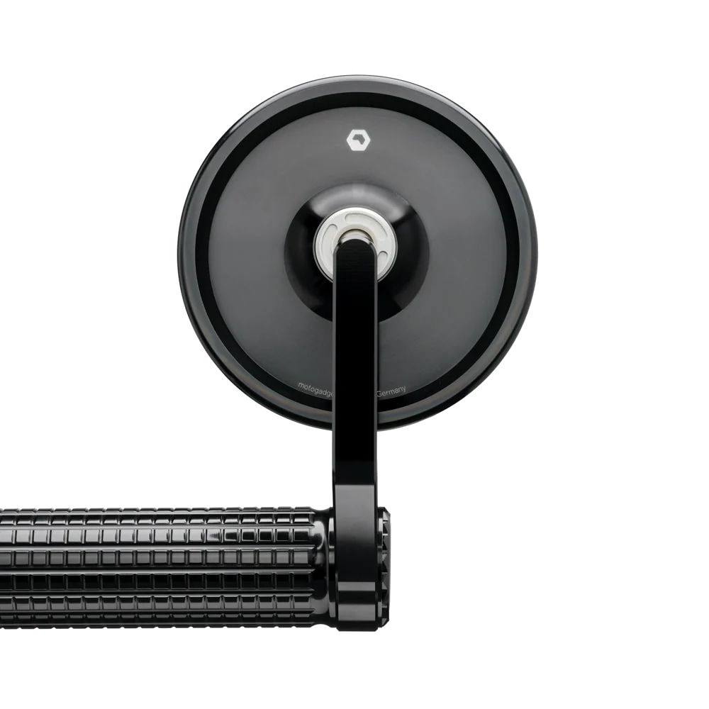 Motogadget MOビュー・グラスレスミラー 左側用 ブラック Motogadget MOビュー・グラスレスミラー クラシック ブラック