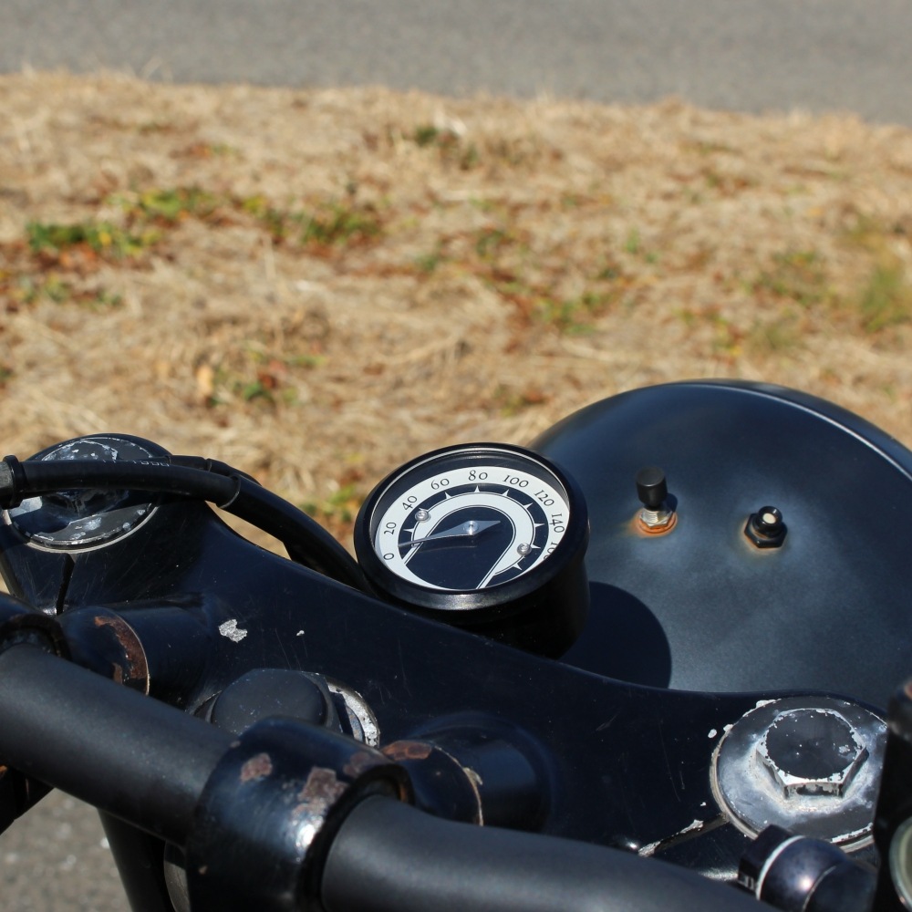 モトスコープ ティニー スピードスター ブラック スピードメーター