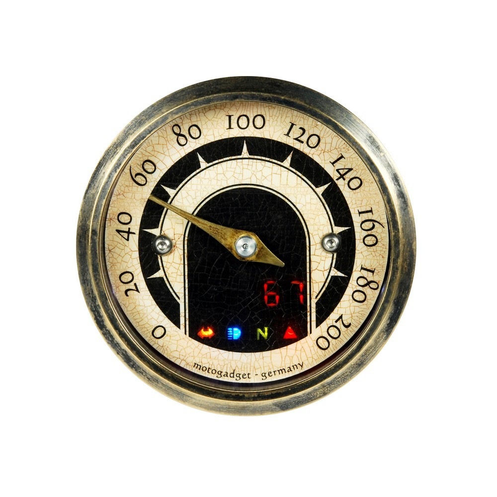 motogadget モトガジェット モトスコープ ティニー ビンテージ 中古 モトスコープ ティニー ヴィンテージ スピードメーター | 全商品