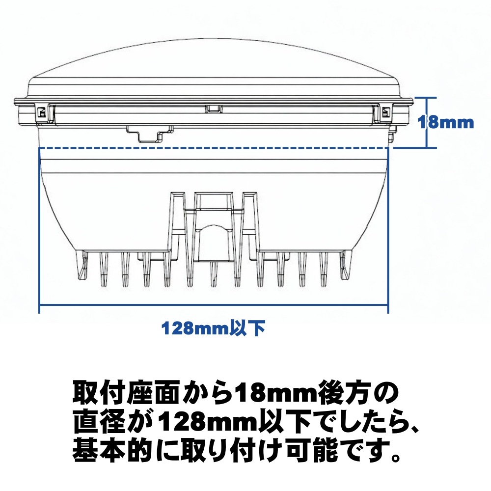 5.75インチ LEDヘッドライト用リング 『10スロット575』 | 全商品