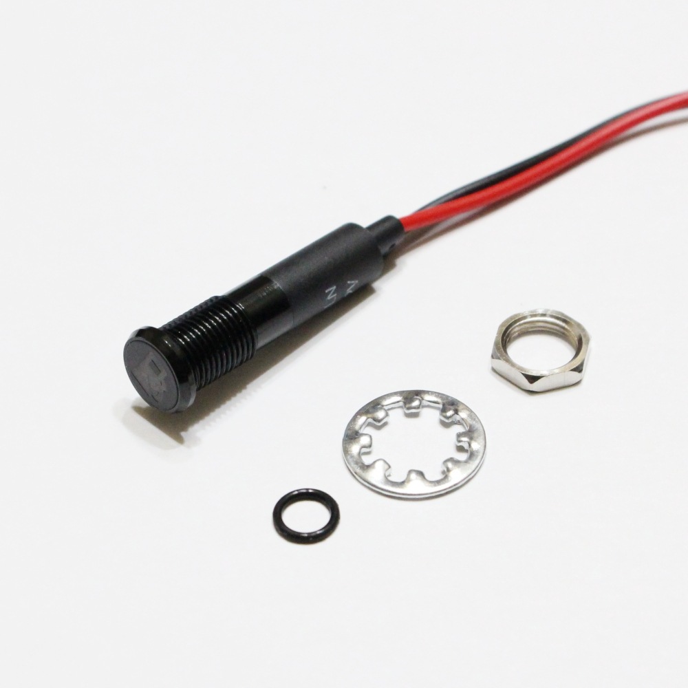 D-M様確認専用 8mm シンボル付インジケーターライト フューエル／アンバー | 全商品