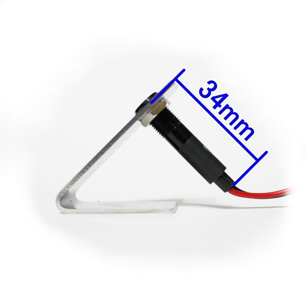 8mm シンボル付インジケーターライト スカル／レッド | 全商品