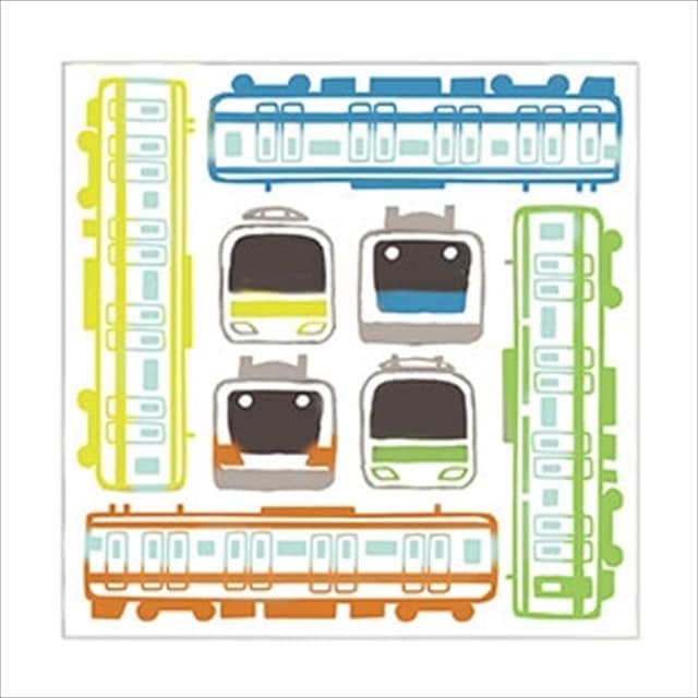 新幹線*電車*やわらかガーゼハンカチ*5枚セット*ハンドメイド 商品一覧｜