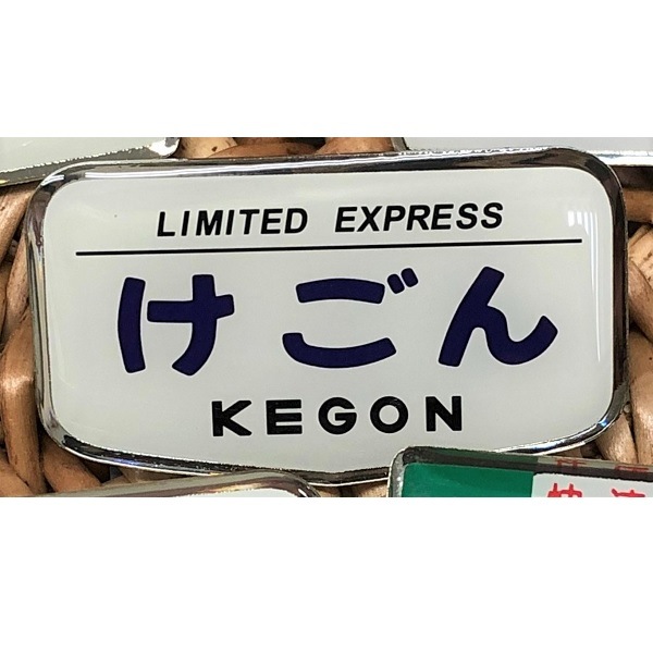 東武 日光線ヘッドマークピンズ（けごん） | 東武鉄道商品 | 鉄道 