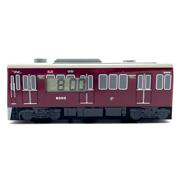 阪急電車1000系誕生10周年記念目覚まし時計 ボイレコ顔トレ