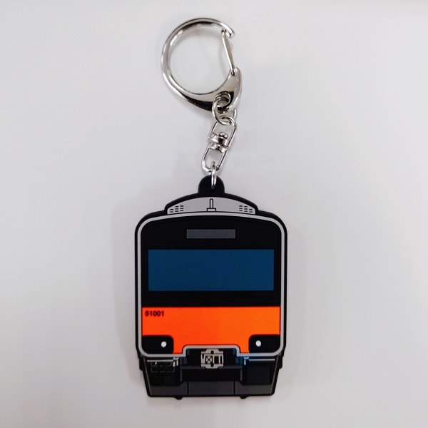 東武 51001Fラバーキーホルダー | 東武鉄道商品 | 鉄道甲子園