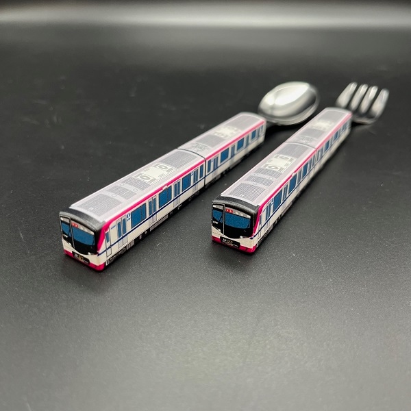 返品 京王電鉄運転記念K22スプーンナイフセット 送料込み 【公式通販】