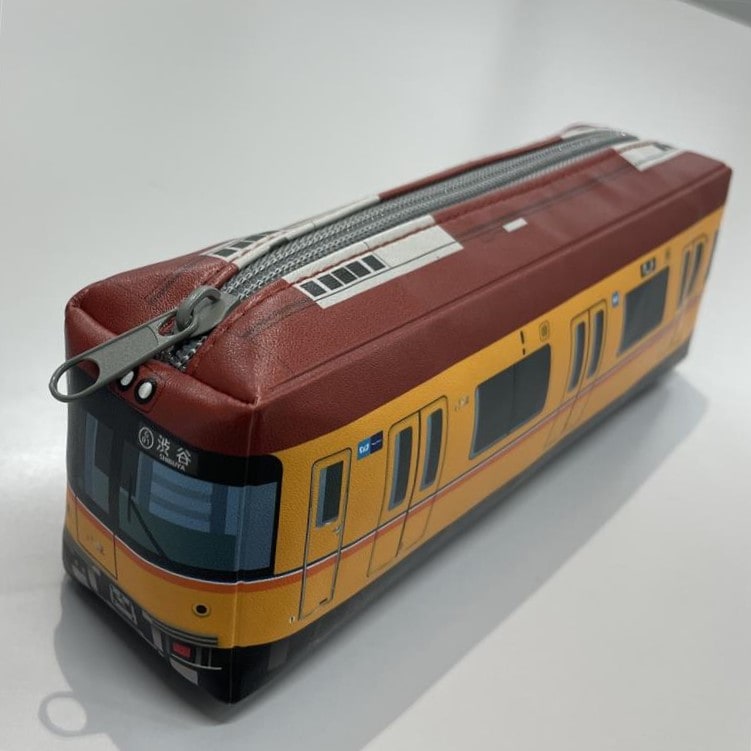 【希少】北勢線クモハ270形電車型ペンケース　銀座線1000系型ペンケース 希少】北勢線クモハ270形電車型ペンケース 銀座線1000系型ペン
