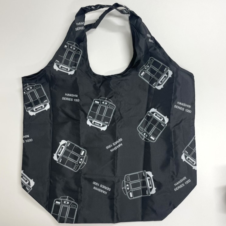 阪神電車 車両ポーチ付きエコバッグ | 阪神電鉄商品 | 鉄道