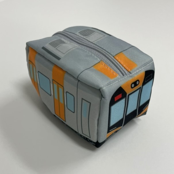 【未使用】非売品 国鉄 特急ヘッドマーク はつかり エコバッグポーチ 阪神電車 車両ポーチ付きエコバッグ | 阪神電鉄商品 | 鉄道