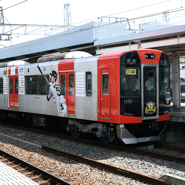 2025リーグ優勝記念ラッピングトレイン 阪神1000系Nゲージ6両編成