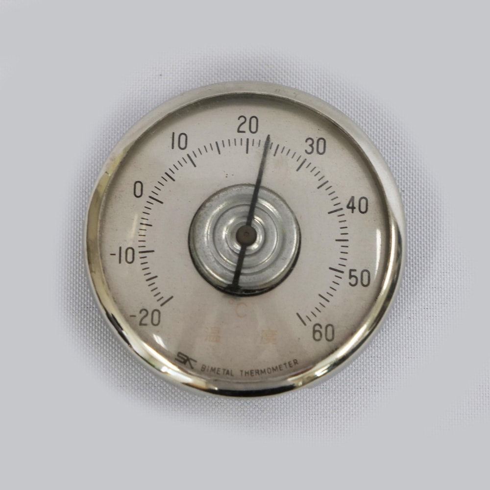 鉄道部品グッズ：国鉄 JNR 車内温度計、センヌキプレート等4点