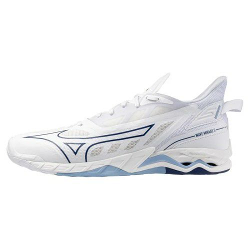 【Mizuno 】WAVEMIRAGE５　WHITE/NAVY