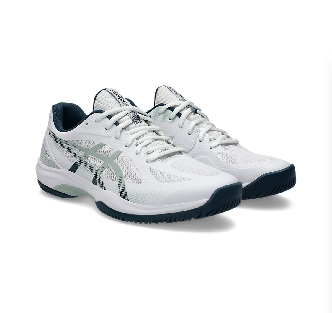 【asics】GEL-COURTHUNTERFF　WHITE/LICHENROCK