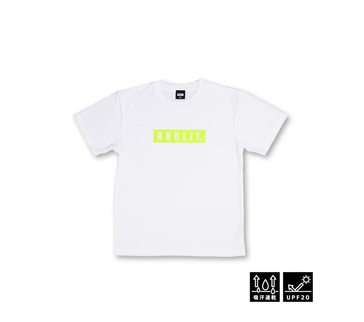 【ANDLIT】半袖シャツAUTHENTICロゴ