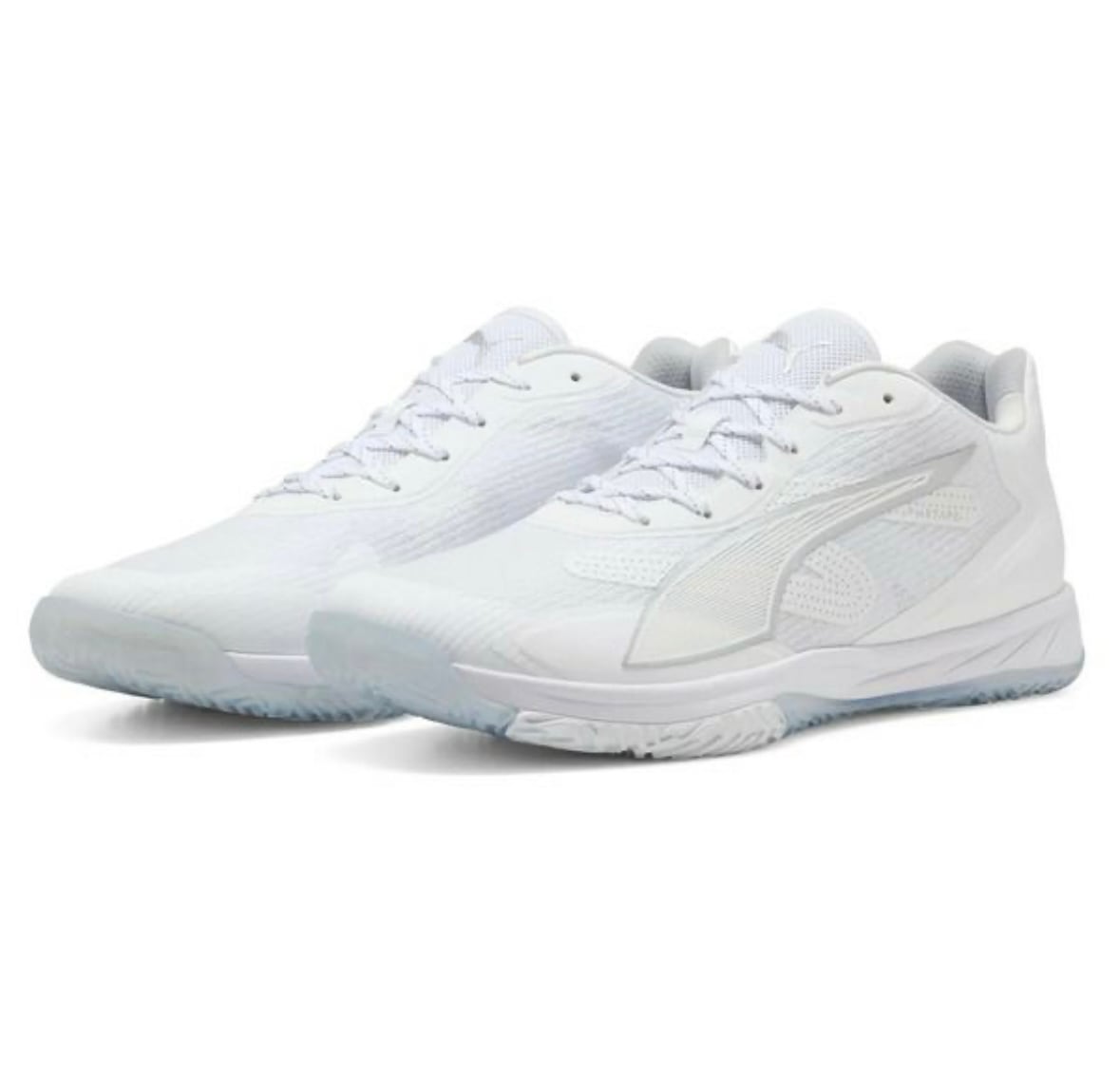 【PUMA】アクセラレートターボSQD4 GameOn2026 WHITE×SILVER