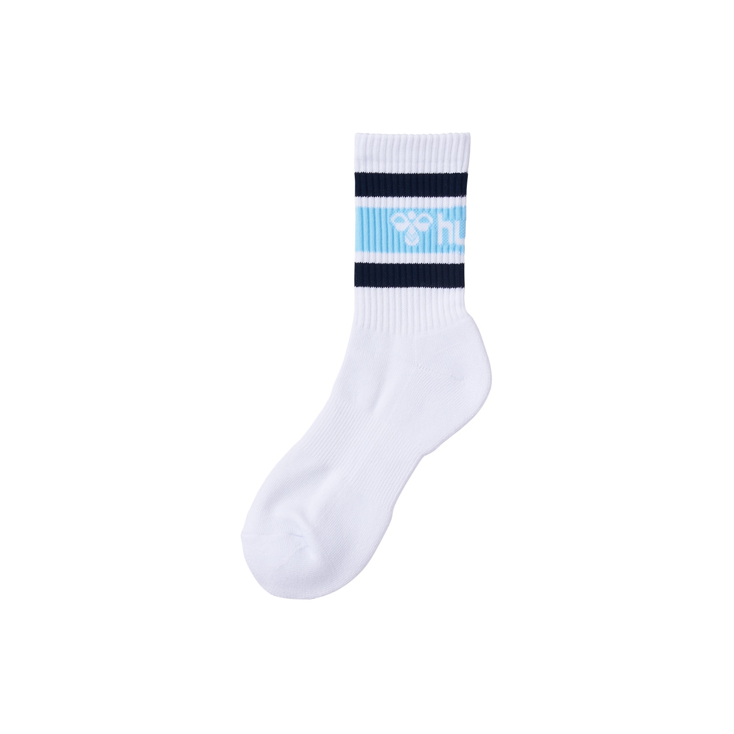 【hummel】ラインソックス　HAA7025