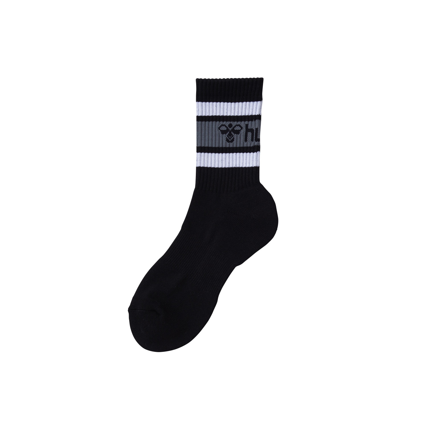 【hummel】ラインソックス　HAA7025