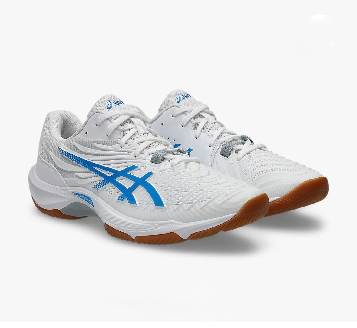 【asics】COURTCONTROLFF4　WHITE/DIRECTIOREBLUE