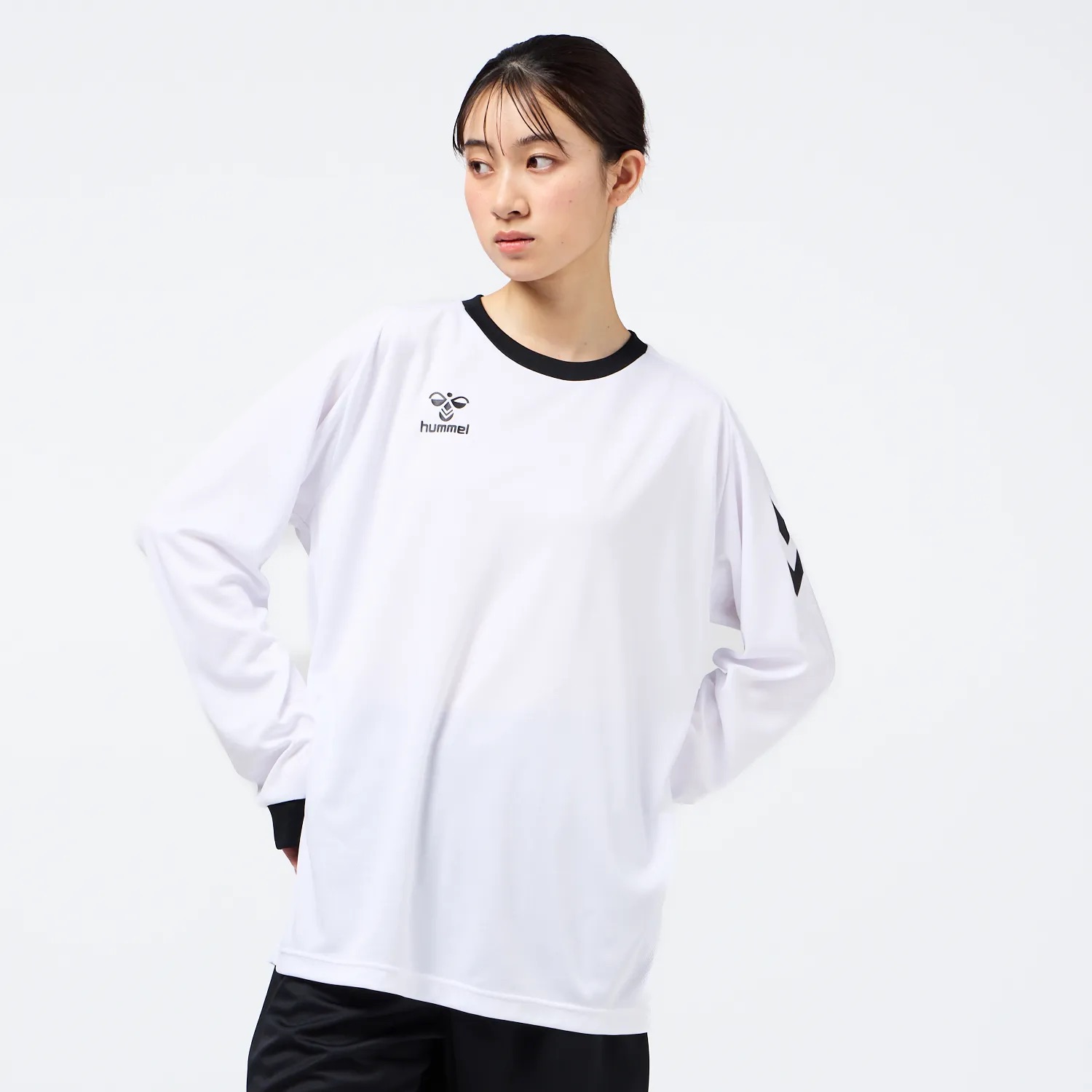 【hummel】HBBASICLSプラクティスシャツ　HAP7256