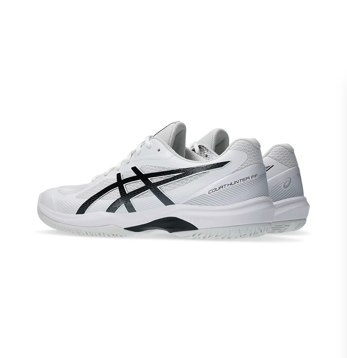 【asics】GEL-COURTHUNTERFF WHITE/BLACK