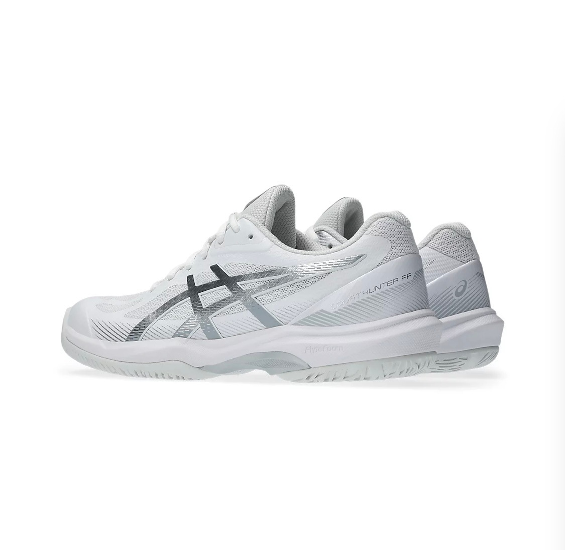 【asics】GEL-COURTHUNTERFF　WHITE/PURESILVER