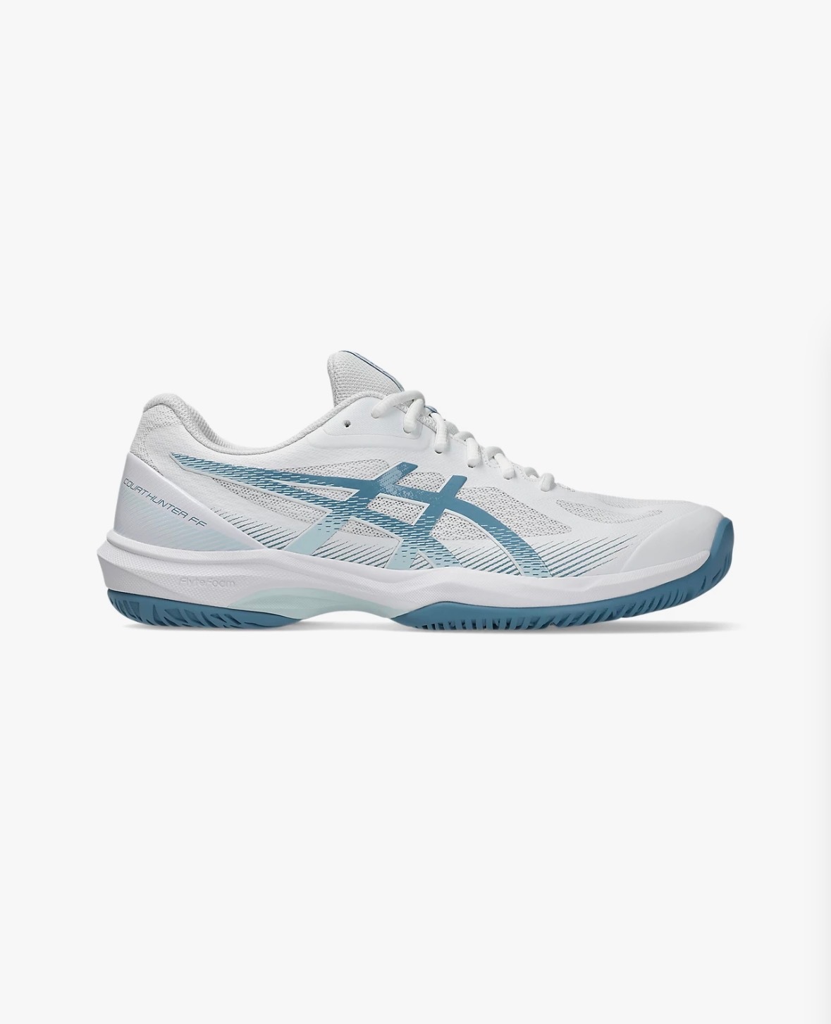 【asics】GEL-COURTHUNTERFF　WHITE/SABABLUE