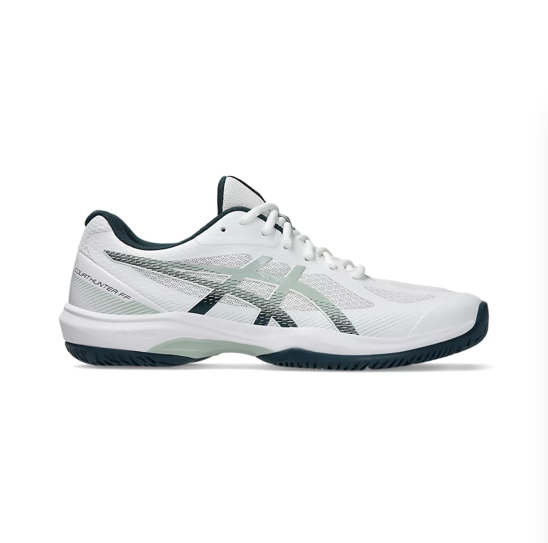 【asics】GEL-COURTHUNTERFF　WHITE/LICHENROCK