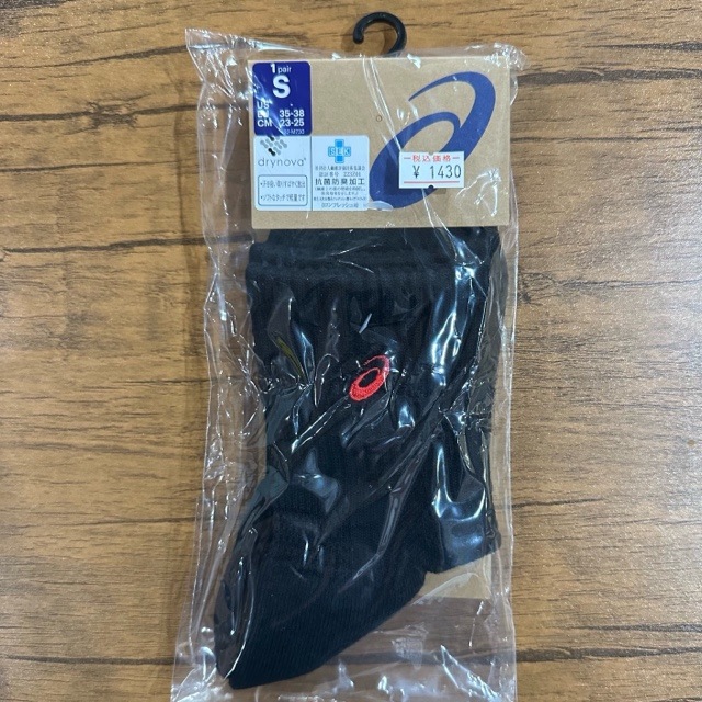 【asics】ソックス18　3033B871
