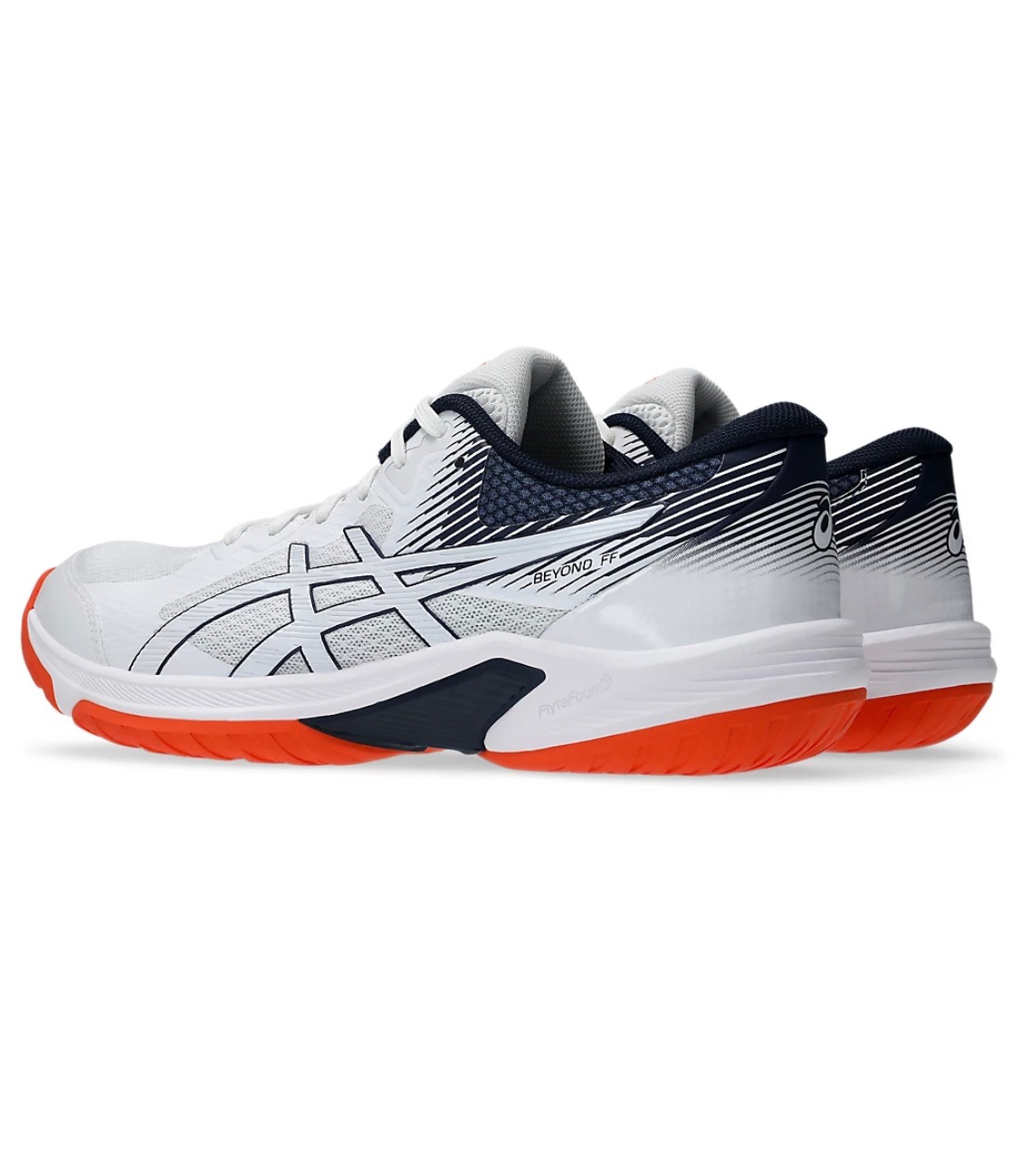 【ASICS】GEL-BEYONDFF　WHITE/MIDNIGHT