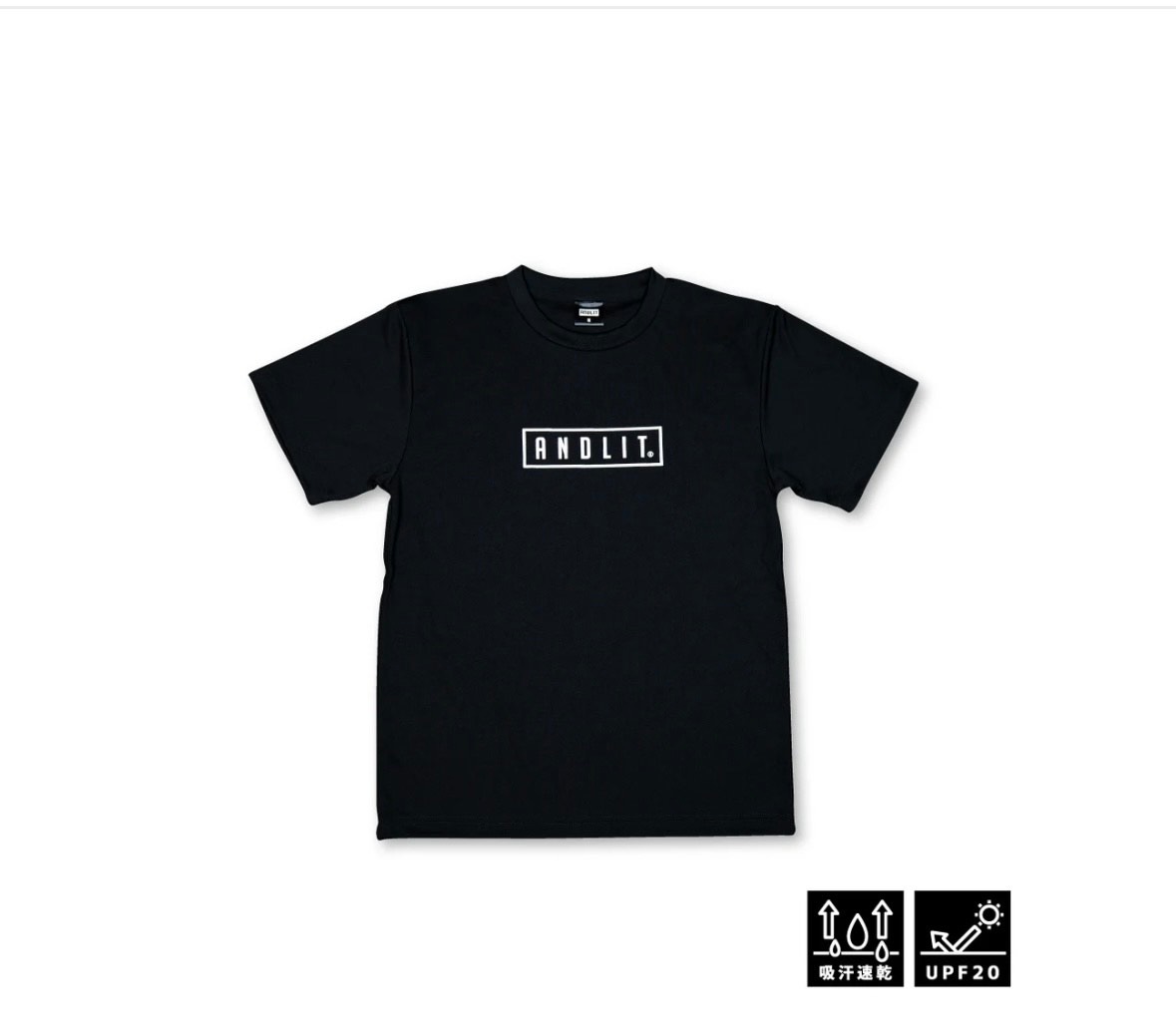 【ANDLIT】半袖シャツBOXロゴ