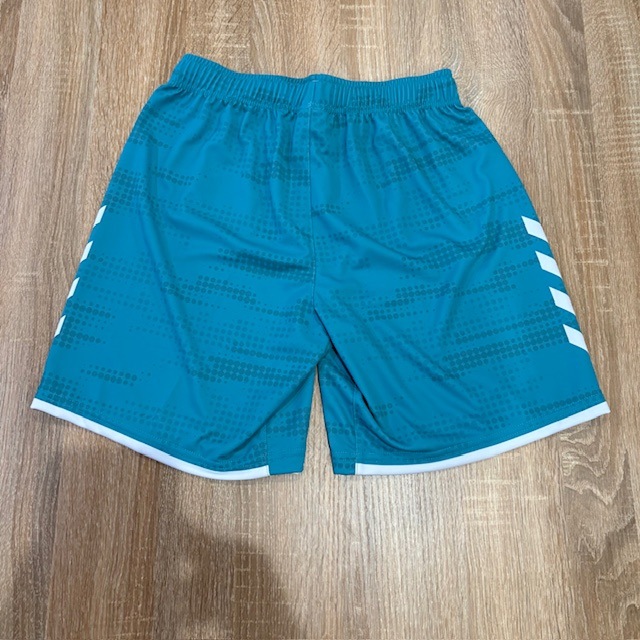 【hummel】オーダープラクティスパンツ　ヒート限定カラー(アサギ×ホワイト）