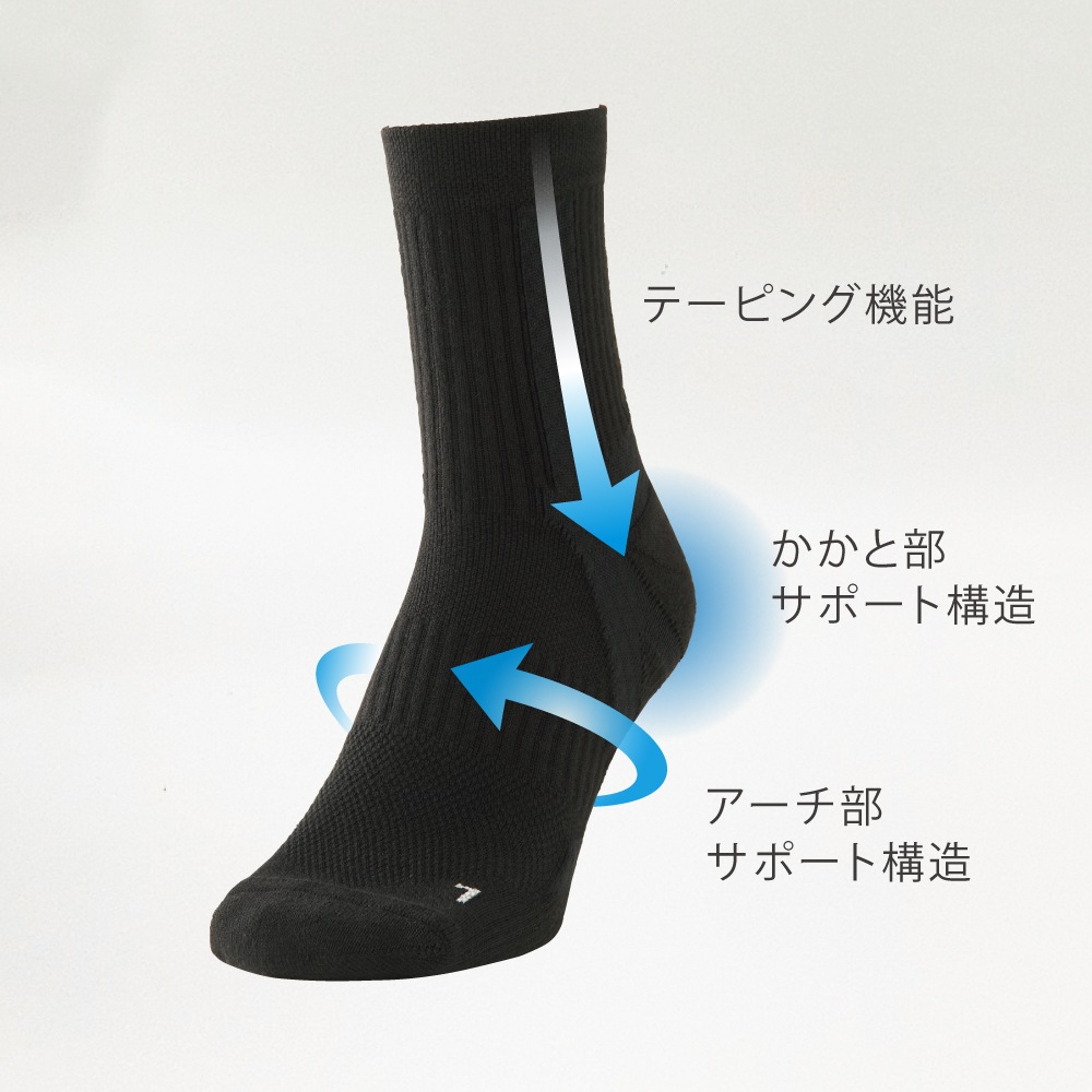 【hummel】シューティングソックス ショート