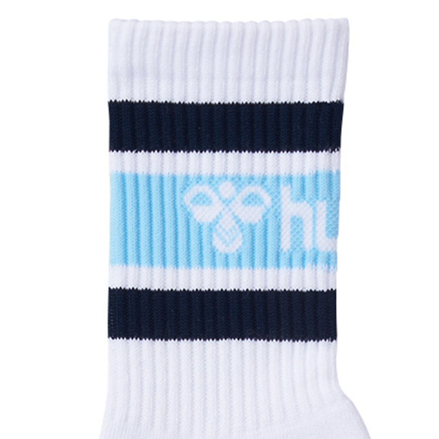 【hummel】ラインソックス　HAA7025