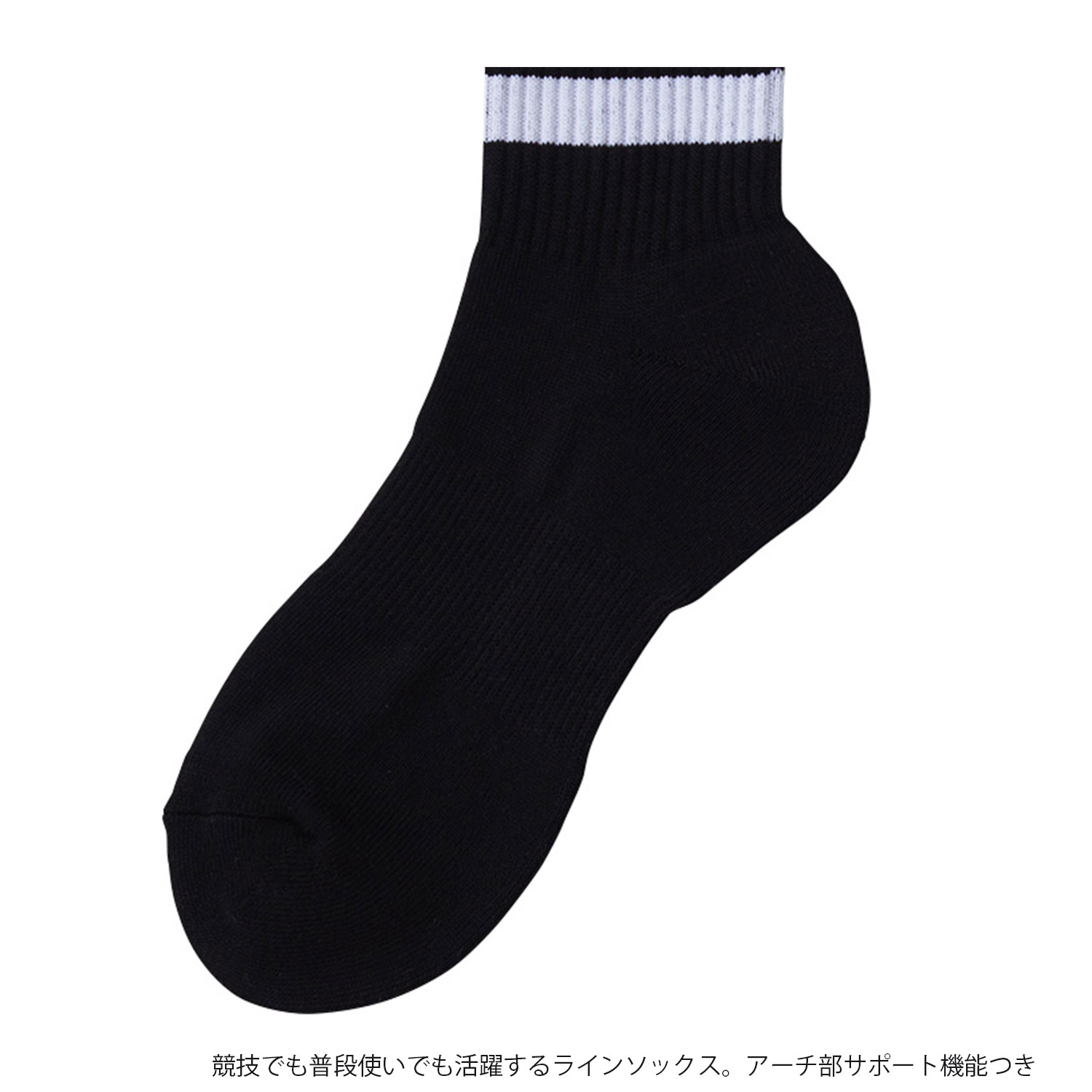 【hummel】ラインソックス　HAA7025