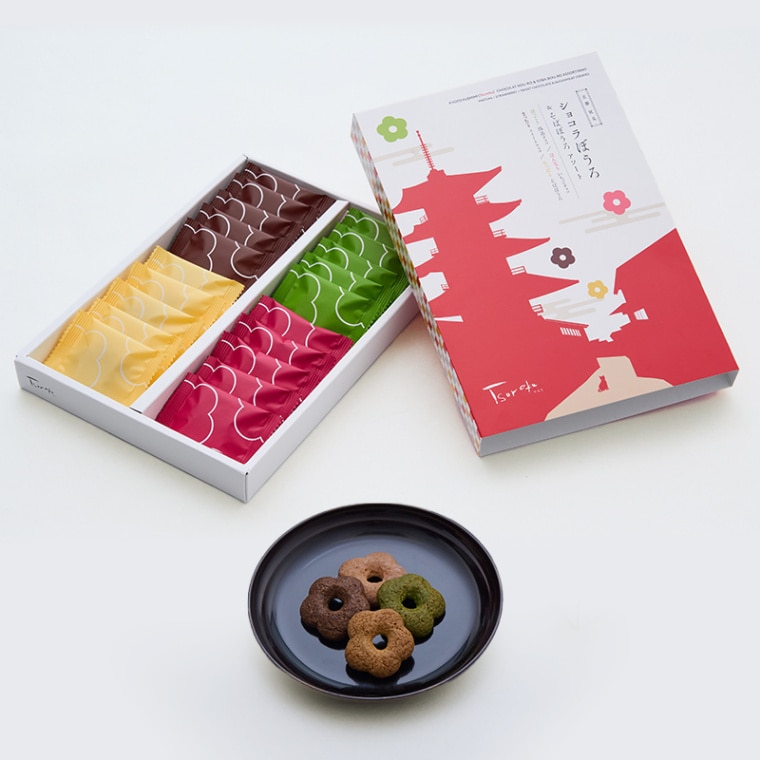 ショコラぼうろ＆そばぼうろ アソート（20枚入） <スイート・抹茶