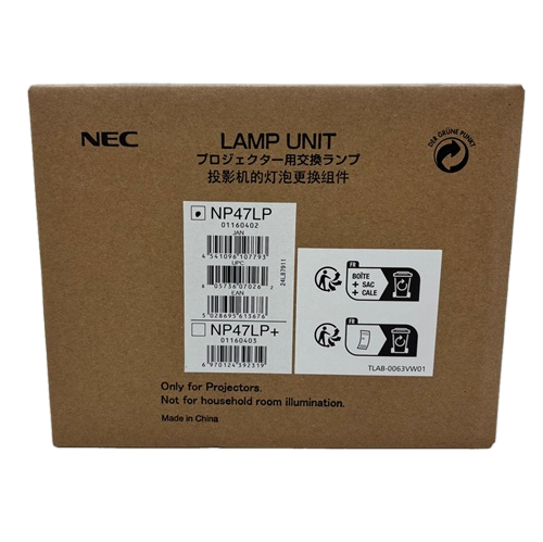 NEC NP47LP プロジェクター用交換ランプ 日本電気 正規品ランプ 【3点