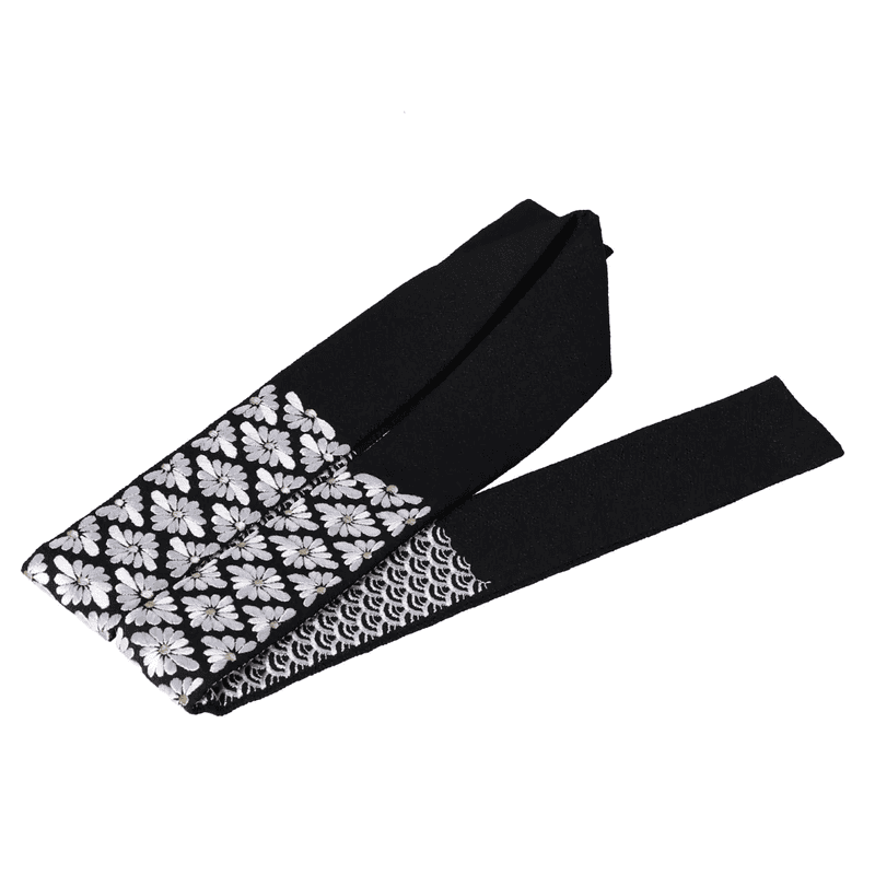 黒 菊菱 販売 重ね衿 hanbai-64