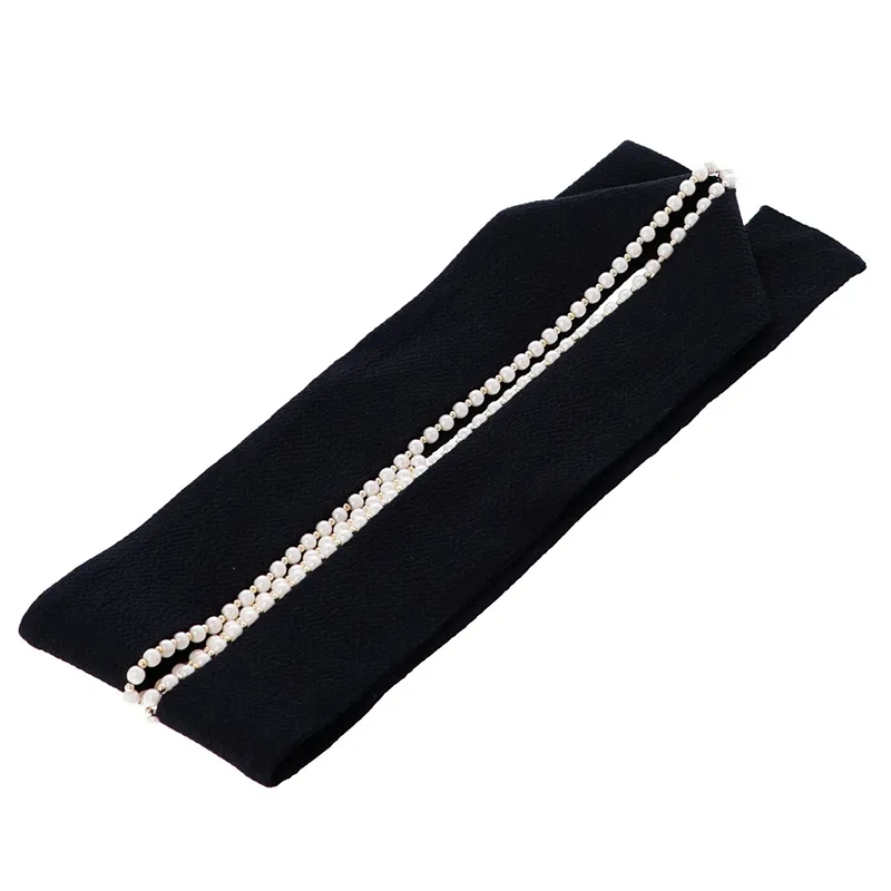 黒 パール 販売 重ね衿 hanbai-80