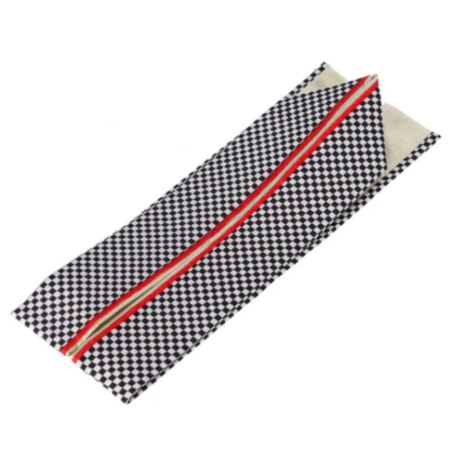 黒 市松 販売 重ね衿 hanbai-90