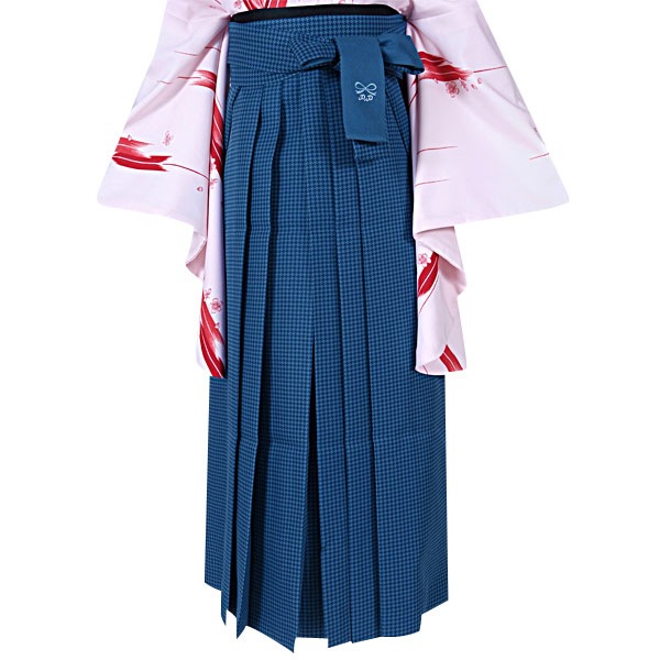  青×千鳥★ レンタル 袴単品 P158-S