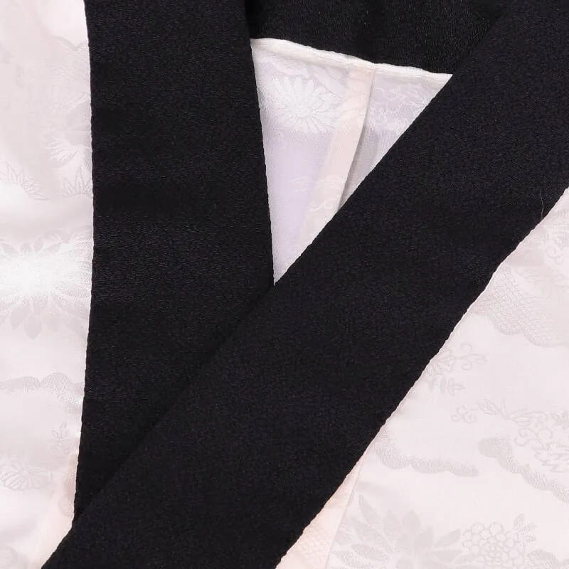  黒 無地 販売 半衿 hanbai-100