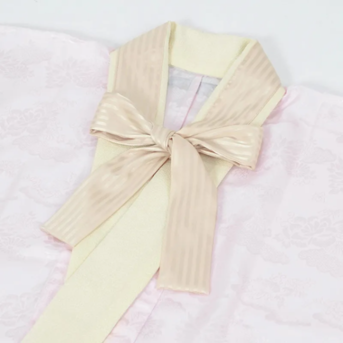  オフホワイト リボン半衿 ストライプ 販売 半衿 hanbai-83